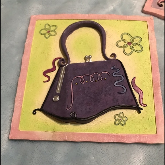 Shabby Chic plaster wall hangings - Picture 6 of 16